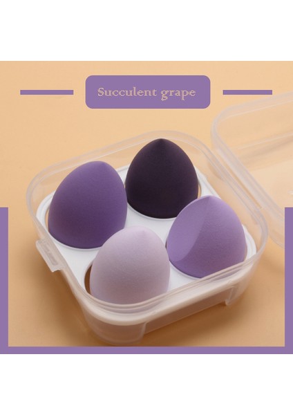 Pembe 4 Adet 4/8 Adet Yeni Güzellik Yumurta Kabak Su Damlası Puf Makyaj Yumurta Renkli Yastık Kozmetik Sünger Puf Islak ve Kuru Kullanım Güzellik Aracı Set (Yurt Dışından) indirimleri