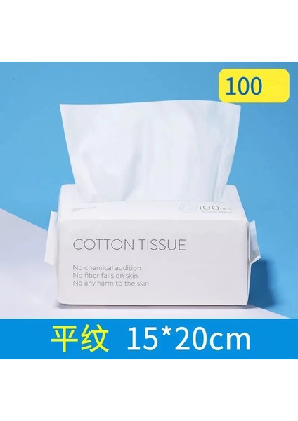 15X20CMİNCI Desen 50/100 Adet/paket Makyaj Pamuğu Doku Kuru Islak Çift Kullanımlı Yüz Havlusu Seyahat Pamuğu Makyaj Mendilleri Tek Kullanımlık Yüz Temizleme Pamuğu (Yurt Dışından)