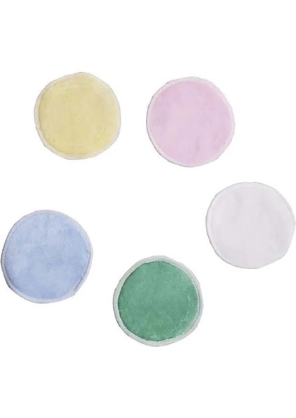 Pembe 10PC Yeniden Kullanılabilir Pamuk Pedler Makyaj Çıkarıcı Pedler Yıkanabilir Yuvarlak Bambu Makyaj Pedleri Kumaş Emzirme Pedleri Cilt Bakımı Aracı Cilt Temizleme (Yurt Dışından) fırsatları