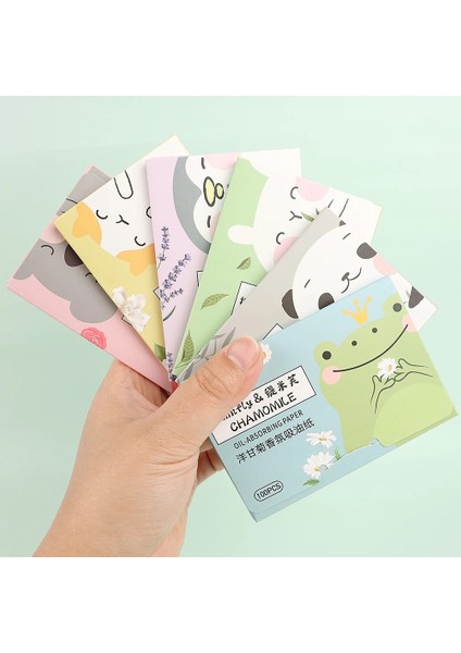 04 Yağ Emici Kağıt Mendil Makyaj Temizleme Yağı Kurutma Kağıdı Yüz Kağıdı Emici Yağ Kontrolü Yüz Temizleyici Pamuklu Pedler (Yurt Dışından) fiyatları