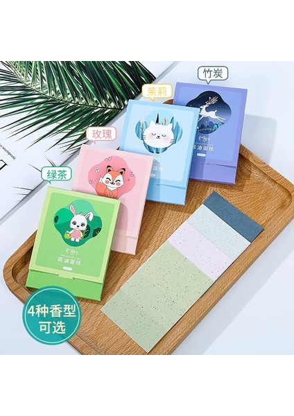 Gül 100 Adet 100 Adet/kutu Yüz Yağ Kurutma Kağıdı Taşınabilir Paspas Yüz Mendil Yüz Temizleyici Yağ Kontrolü Yağ Emici Yüz Temizleme Araçları Yeni (Yurt Dışından) indirimleri