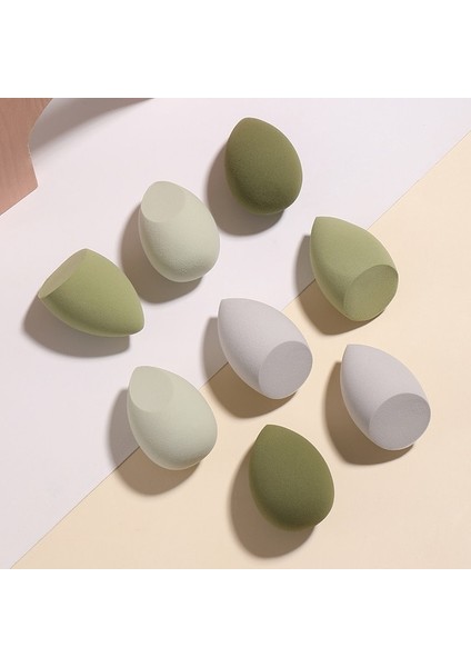 8 Adet Sünger (F) 8 Adet Makyaj Süngeri Fondöten Kozmetik Puf Pürüzsüz Toz Kapatıcı Güzellik Süngeri Blender Kozmetik Makyaj Puf (Yurt Dışından)