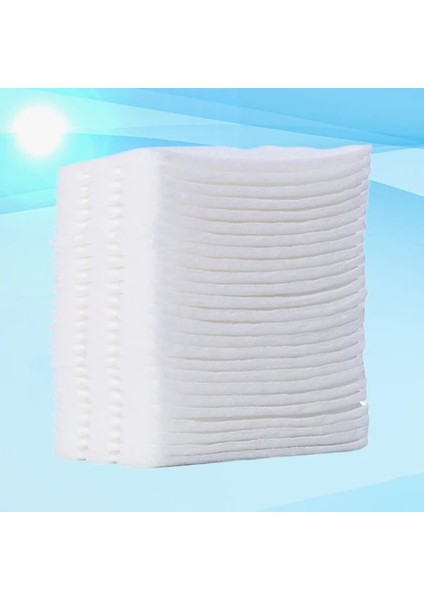 Beyaz 3 Paket Organik Pamuk Topları Makyaj Aksesuarları Yüz Pufu Dokunmamış Pedler Beyaz Bebek (Yurt Dışından)