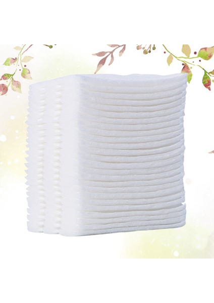 Beyaz 3 Paket Organik Pamuk Topları Makyaj Aksesuarları Yüz Pufu Dokunmamış Pedler Beyaz Bebek (Yurt Dışından) fırsatları