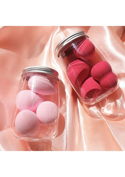 Pembe Güzellik Makyaj Süngeri 4 Adet Blender Seti Islak ve Kuru Kullanım Makyaj Puf Karıştırma Araçları Sıvı Krem Fondöten (Yurt Dışından) fırsatları
