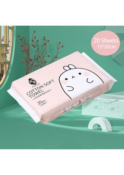 20 Adet 15-20 cm 100 Yaprak Tek Kullanımlık Yüz Havlusu Temizleme Pamuk Doku Yumuşak Kalınlaşmış Kuru Mendil Yeniden Kullanılabilir Makyaj Çıkarıcı Havlu Pedleri Cilt Bakımı Için (Yurt Dışından) fiyatları