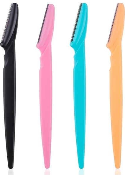 4 Adet Mix Renk 2/4/5 Adet Kadın Kaş Düzeltici Şekillendirici Yüz Usturası (Yurt Dışından)