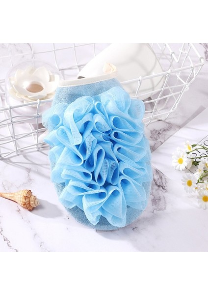 Stil 1 Duş Spa Exfoliator Iki Taraflı Banyo Eldiveni Vücut Temizleme Fırçalama Ovmak Ölü Cilt Kaldırma Banyo Masajı Spa Köpüğü (Yurt Dışından)
