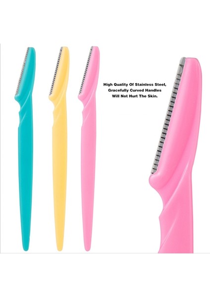 3 Adet Rastgele Renk 3 Adet Rastgele Renk Kadın Kaş Düzeltici Şekillendirici Yüz Usturası (Yurt Dışından) fırsatları