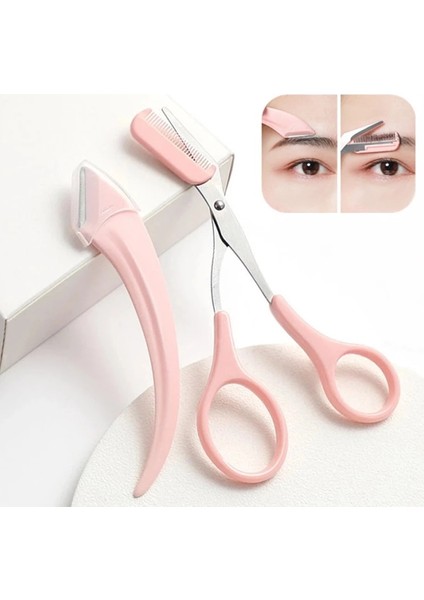 CS-01SET-2PC Kaş Düzeltme Bıçağı Kaş Yüz Jilet Kadınlar Için Profesyonel Kaş Makası Tarak Kaş Düzeltici Kazıyıcı Aksesuarları (Yurt Dışından) indirimleri