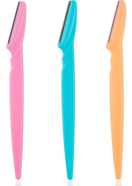 Sarı 3 Parça Kaş Düzeltici Şekillendirici Yüz Usturası (Yurt Dışından) modelleri