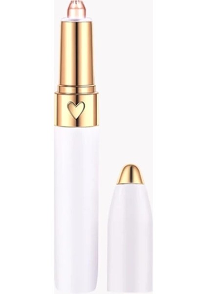 Beyaz Kadın Elektrikli Kaş Düzeltici Şekillendirici Kalem Epilatör (Yurt Dışından)