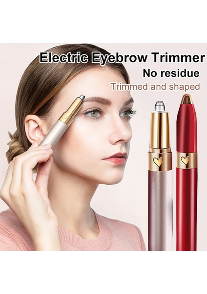 Beyaz Kadın Elektrikli Kaş Düzeltici Şekillendirici Kalem Epilatör (Yurt Dışından) fiyatları