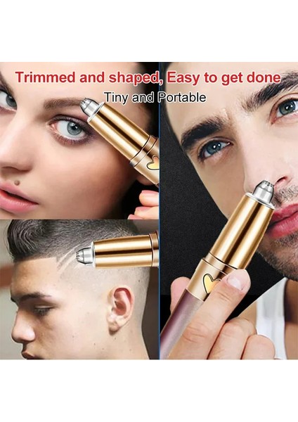 Beyaz Kadın Elektrikli Kaş Düzeltici Şekillendirici Kalem Epilatör (Yurt Dışından) fırsatları