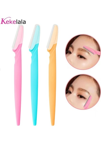 Pembe Yeşil Kadın Kaş Düzeltici Şekillendirici Yüz Usturası (Yurt Dışından) fiyatları