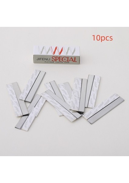 TG90810PCS 10 Adet Kalıcı Makyaj Kaş Düzeltici Maquiagem Özel Kaş Jilet Paslanmaz Çelik Kazıma Kaş Bıçağı Güzellik Makyaj Aracı (Yurt Dışından)