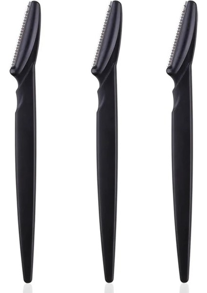 3 Adet Siyah 3/4/10 Adet Kadın Kaş Düzeltici Şekillendirici Yüz Ustura Seti (Yurt Dışından)