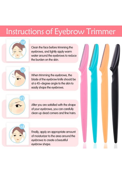 11 Adet Mix Beyaz Kadın Kaş Düzeltici Şekillendirici Yüz Usturası Seti (Yurt Dışından) indirimleri