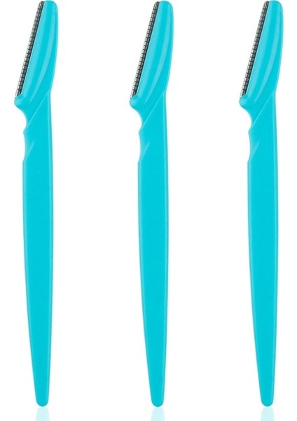 3 Adet Mavi 3/4/10 Adet Kadın Kaş Düzeltici Şekillendirici Yüz Ustura Seti (Yurt Dışından)