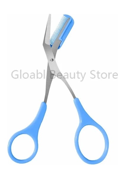 08 9 Renk Kaş Düzeltici Makas Tarak Paslanmaz Çelik Kaş Saç Makas Klipleri Şekillendirme Jilet Bakım Düzeltici Makyaj Aksesuarları (Yurt Dışından)