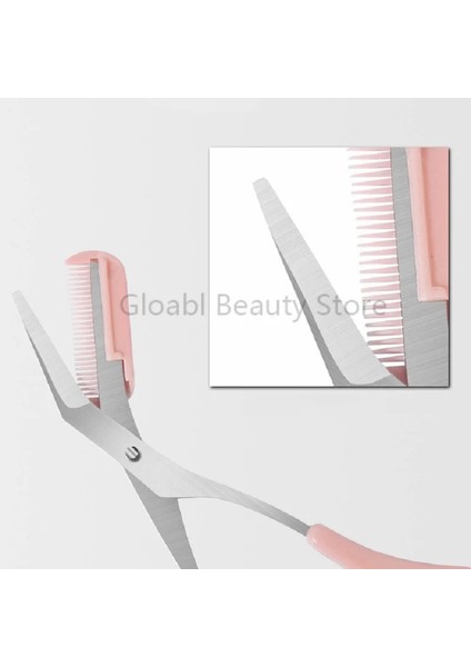 08 9 Renk Kaş Düzeltici Makas Tarak Paslanmaz Çelik Kaş Saç Makas Klipleri Şekillendirme Jilet Bakım Düzeltici Makyaj Aksesuarları (Yurt Dışından) fırsatları