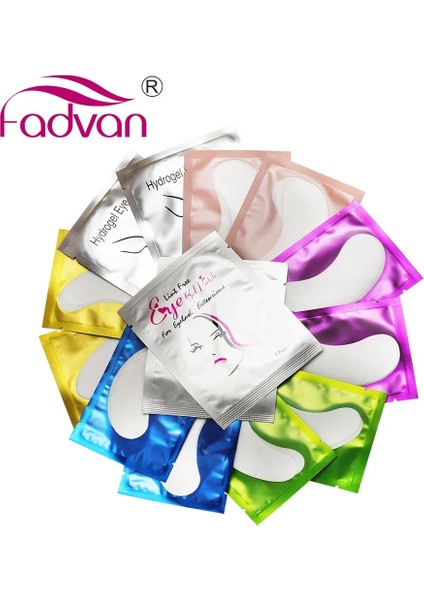 Kirpik Yapısı Için Yeşil 100 Fadvan Göz Yamaları Kirpik Uzantıları Için 50/100 Çift Kirpik Yamaları Aşılama Araçları Göz Pedleri Altında (Yurt Dışından)