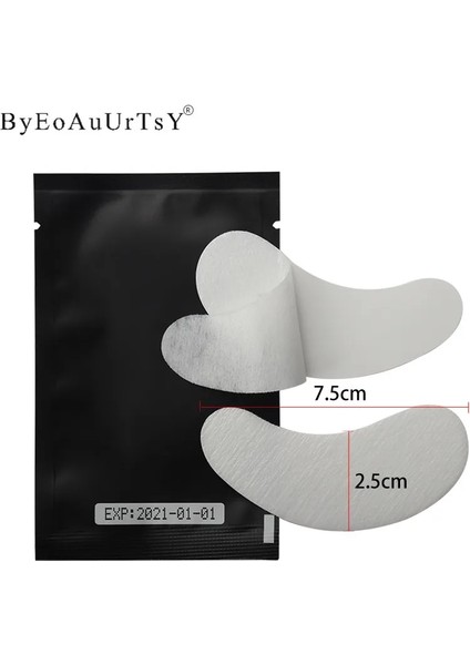 100PAIR-BLACK-NO-02 50/100/200 Çift Yeni Siyah Kağıt Yamalar Kirpik Göz Altı Pedleri Kirpik Göz Kirpik Uzatma Kağıt Yamalar Göz Ipuçları Etiket Sarma Aracı (Yurt Dışından) modelleri