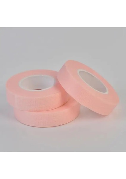 Pembe 3 Rulo Kirpik Uzantıları Silikon Hassas Toplu Kirpik Uzatma Bandı Siyah Pembe Mavi Kahverengi Renkli Mikro Gözenekli Kirpik Bandı (Yurt Dışından)