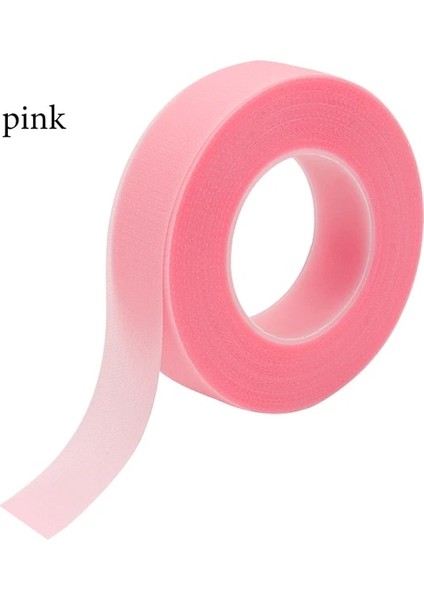 Pembe 1 Rulo Nefes Kirpik Uzatma Pedleri Bantlar Kirpik Göz Pedi Altında Pe Yalıtılmış Sarma Bantları Yanlış Kirpik Bant Makyaj Aracı (Yurt Dışından)