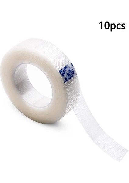 10 Adet Bantlar Pe Kabiliutr 5/10 Adet/grup Kirpik Uzatma Tüy Bırakmayan Göz Pedleri Beyaz Bant Göz Altı Pedleri Kağıt Yanlış Kirpik Yama Makyaj Araçları (Yurt Dışından)