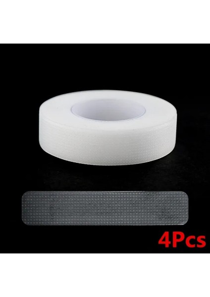 4 Adet Şeffaf Pe 4 Adet Kirpik Uzatma Tüy Bırakmayan Nefes Dokuma Olmayan Kumaş Yapışkan Bant Yanlış Kirpik Yama Makyaj Araçları Için Tıbbi Kağıt Bant (Yurt Dışından)