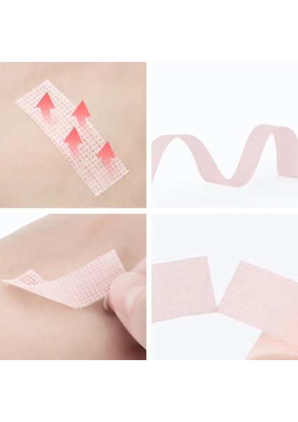4 Adet Şeffaf Pe 4 Adet Kirpik Uzatma Tüy Bırakmayan Nefes Dokuma Olmayan Kumaş Yapışkan Bant Yanlış Kirpik Yama Makyaj Araçları Için Tıbbi Kağıt Bant (Yurt Dışından) indirimleri