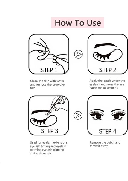 50 Adet-Altın 100 Çift Kirpik Uzatma Kağıt Yamalar Aşılı Göz Çıkartmalar 7 Renk Kirpik Göz Pedleri Altında Göz Kağıt Yamalar Ipuçları Etiket (Yurt Dışından) indirimleri