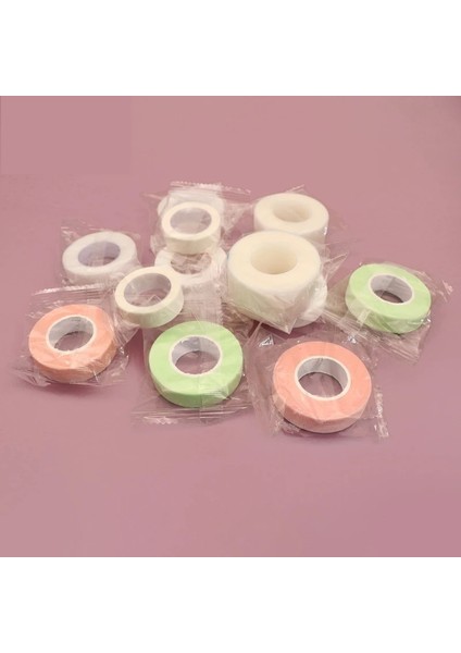 Pembe 6 Adet 3/6 Rulo Kirpik Uzatma Bandı Göz Yamaları Altında Nefes Alabilen Yırtılması Kolay Tıbbi Bant Tüy Bırakmayan Göz Altı Pedleri Dokunmamış Bant (Yurt Dışından) modelleri