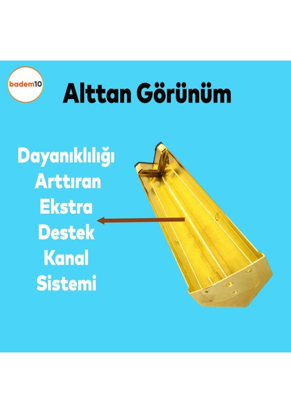 Ovit Koltuk Baza Puf Sehpa Tv Ünite Masa Mobilya Ayağı Ayakları Metal Ayakları 14 Cm Altın fiyatları