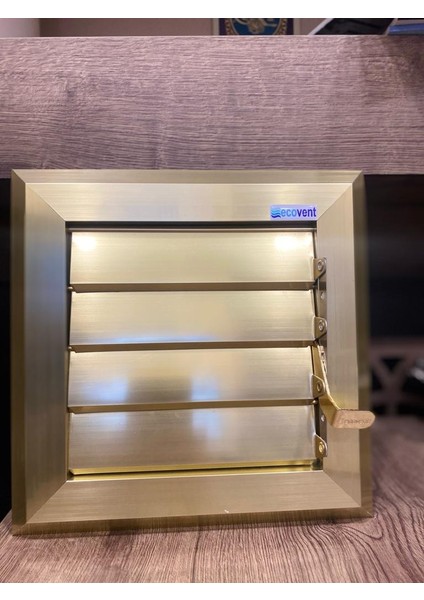 50X60 Alüminyum Menfez Yüzeysel Hareketli Altın Krom fiyatları