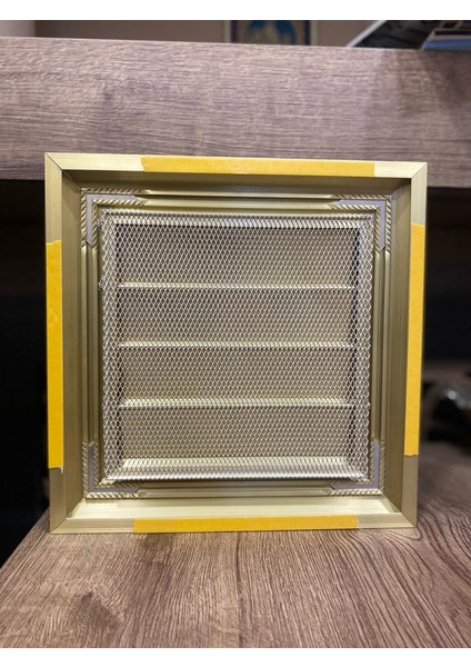 50X60 Alüminyum Menfez Yüzeysel Hareketli Altın Krom modelleri