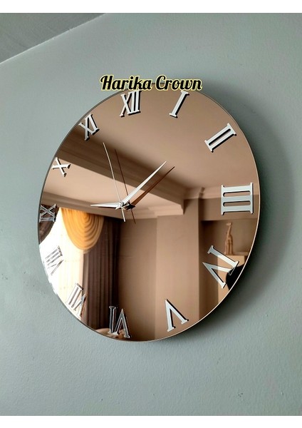 Gerçek Aynalı Dekoratif Duvar Saati (40- 50 Cm) fiyatları