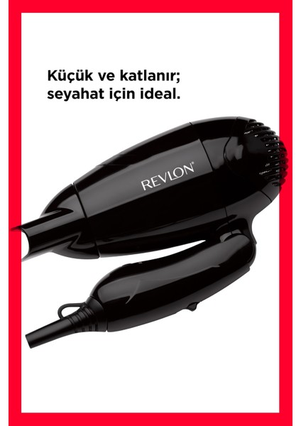 Katlanabilir Seyahat Tipi Saç Kurutma Makinesi RVDR5305E2