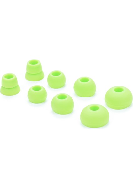 Replacement Silicone Ear Tips Earbuds Buds Set For Powerbeats 2 Wireless Beats By Dre Headphones,4 Pairs (Green) (Yurt Dışından)