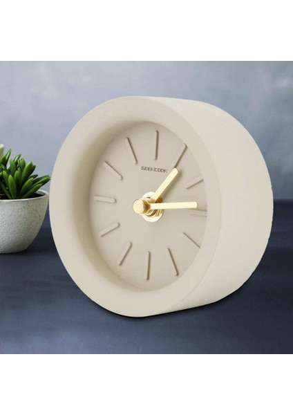 Sh-Ruidu Çalar Saat, Çimento Beton Saat Sessiz Çalar Saat Kuvars Masa Saati (Pil Dahil Değildir) (Yurt Dışından) fırsatları