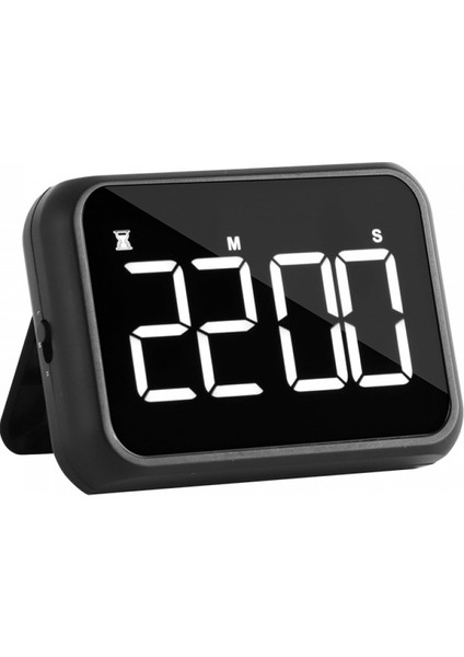 Büyük LED Ekranlı Dijital Mutfak Zamanlayıcısı, Saniyeli Geri Sayım Sayacı, Pişirme/ızgara/spor/yoga Için Manyetik Dijital Zamanlayıcı, Açma/kapama Düğmeli Şarjlı Zamanlayıcı-Siyah (Yurt Dışından) fiyatları