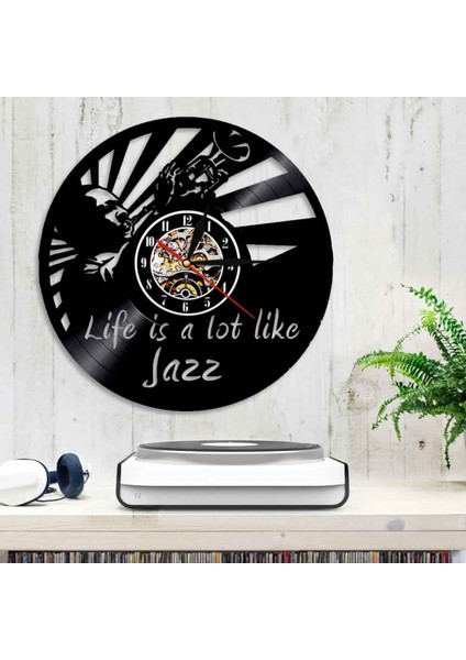 Müzik Vinil Plak Duvar Saati - Caz Vinil Duvar Saati - Vinil Saat - Oturma Odası Duvar Dekoru - Müzik Aşığı Için Benzersiz Hediyeler (Yurt Dışından) modelleri
