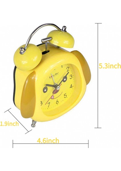 Yatak Odası Çalar Saat, Analog Sevimli Köpek Yavrusu Çan Çalar Saat, Öğrenci Ev Dekorasyonu Masaüstü Saati (Yurt Dışından) modelleri
