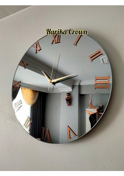 Gerçek Aynalı Dekoratif Duvar Saati (40- 50 Cm) fiyatları