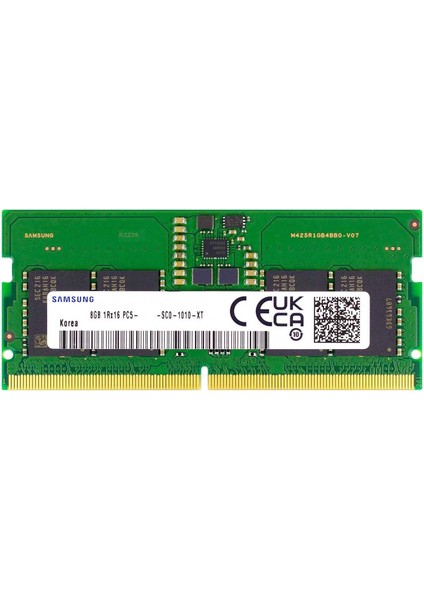 M471B25R1GB4BB0 8gb Ddr5 1RX16 Pc5 5600MHZ Notebook Bellek