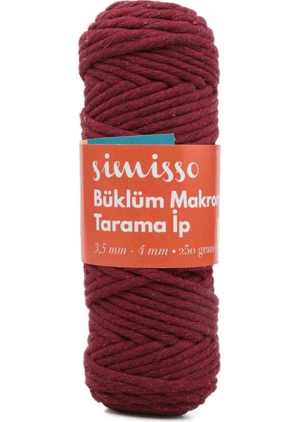 Tarama Makrome Ipi Bordo 502