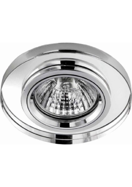 KDA821 7W GU5.3 Yuvarlak Aynalı Spot Kasası Günışığı Rengi (Ampül Dahildir)