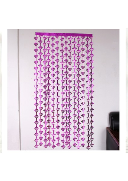 2 Adet Dekoratif Yağmur Ipek Perdeler-Ipek Elmas Kapı Perdeleri 1m*2m (Yurt Dışından)