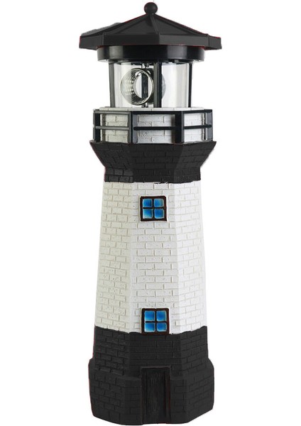 1 Adet Güneş Dönen Deniz Feneri-Siyah Reçine Deniz Feneri (Yurt Dışından)